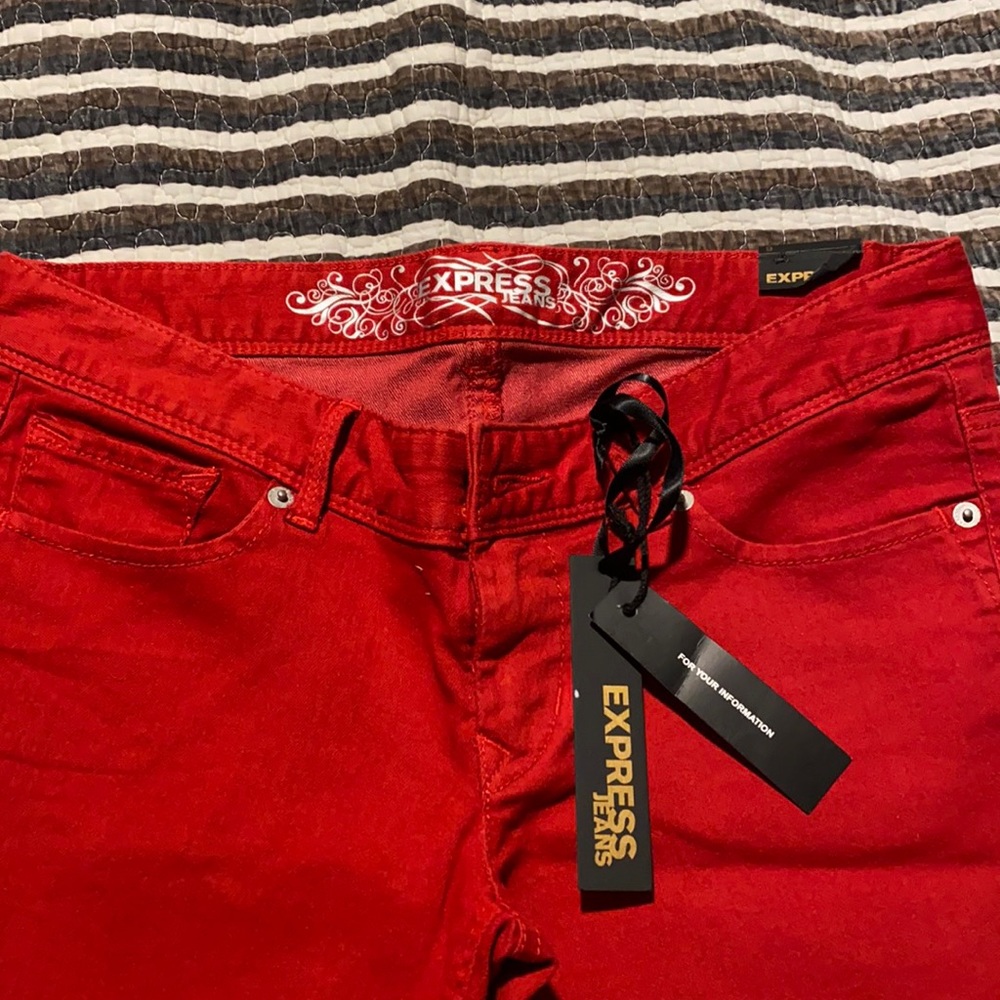 Red express Zelda crop jeans